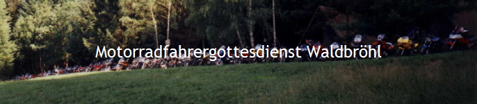 Motorradfahrergottesdienst Waldbröhl